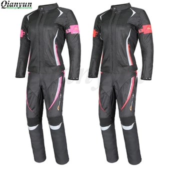 

Women Motorcycle Jacket Breathable Mesh Touring Motorbike Riding Tops Motorbike Clothing Protective Gear FOR ymaha honda suzuzki