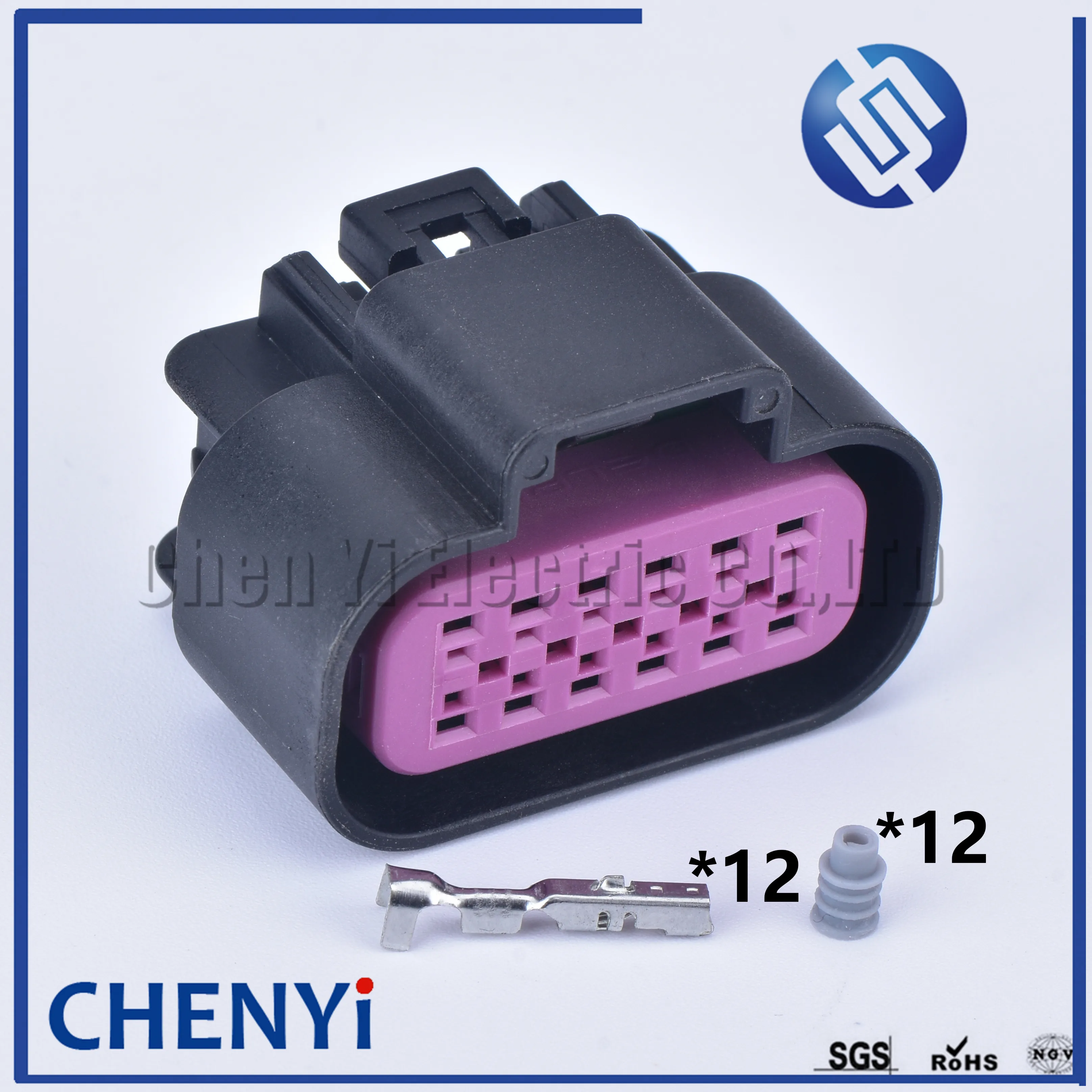Description Picture 3 of item12 Pin 1.5 GT series Sealed Waterproof Auto Wire Electric Socket Automotive Connector 15326849 15326854 13530777 For BUICK MG 5