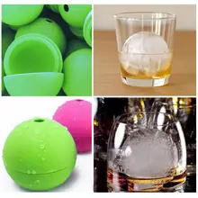 2 шт. большой круглый шар домашний пищевой виски вино Морозильник Мороженое бар формы для изготовления силиконовой формы кухонный инструмент