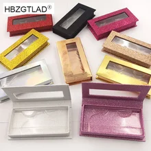 40 шт., коробка для упаковки накладных ресниц, изготовленный на заказ логотип, накладные 3d норковые накладные ресницы, коробки, искусственные накладные ресницы, полоска с бриллиантами, Магнитный чехол, пустая