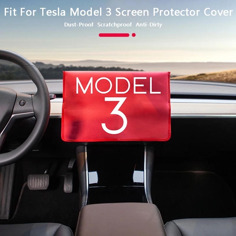 Подходит для Tesla модель 3 дисплей крышка рукава скольжения на солнцезащитный экран