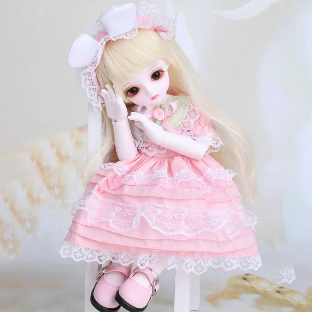 1/6 BJD кукла полная модель куклы игрушки 27 см для маленьких девочек настоящая Реалистичная кукла реборн принцесса элегантная Реалистичная кукла игрушки рождественские подарки