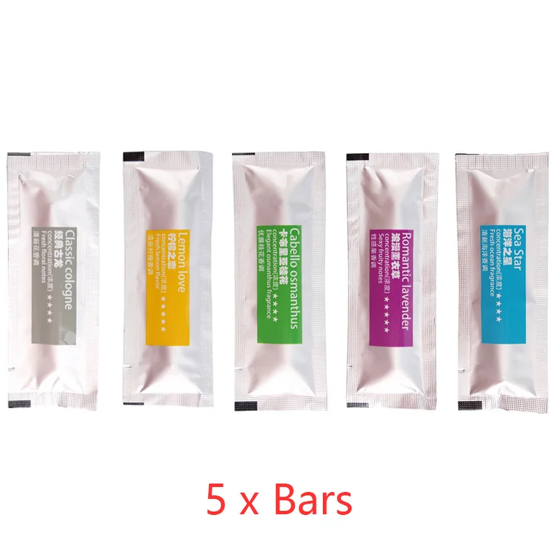 5x Perfume Bars 5 шт./компл. автомобильный освежитель воздуха для авто Кондиционер Vent сильным ароматом твердый аромат духи палка дополнения 5 ароматизаторы - Название цвета: 5x Perfume Bars