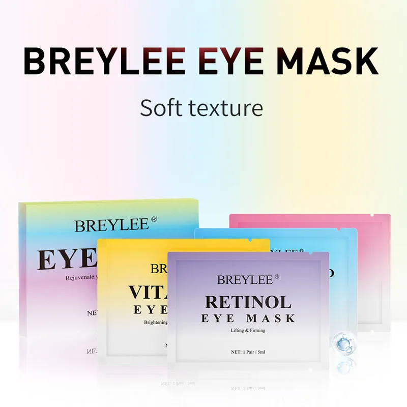

BREYLEE Eyes Mask Anti Wrinkle Remove Eye Bags Dark Circles Whitening Moisturizing Eye Patch Fade Fine Lines Brighten Skin Care