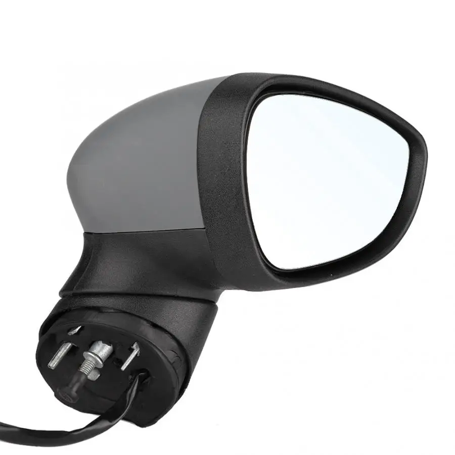  Car Rearview Mirror with LED Turn Signal Light Right for FORD FIESTA MK7 2008 2009 2010 2011 2012 D - 4000126372779