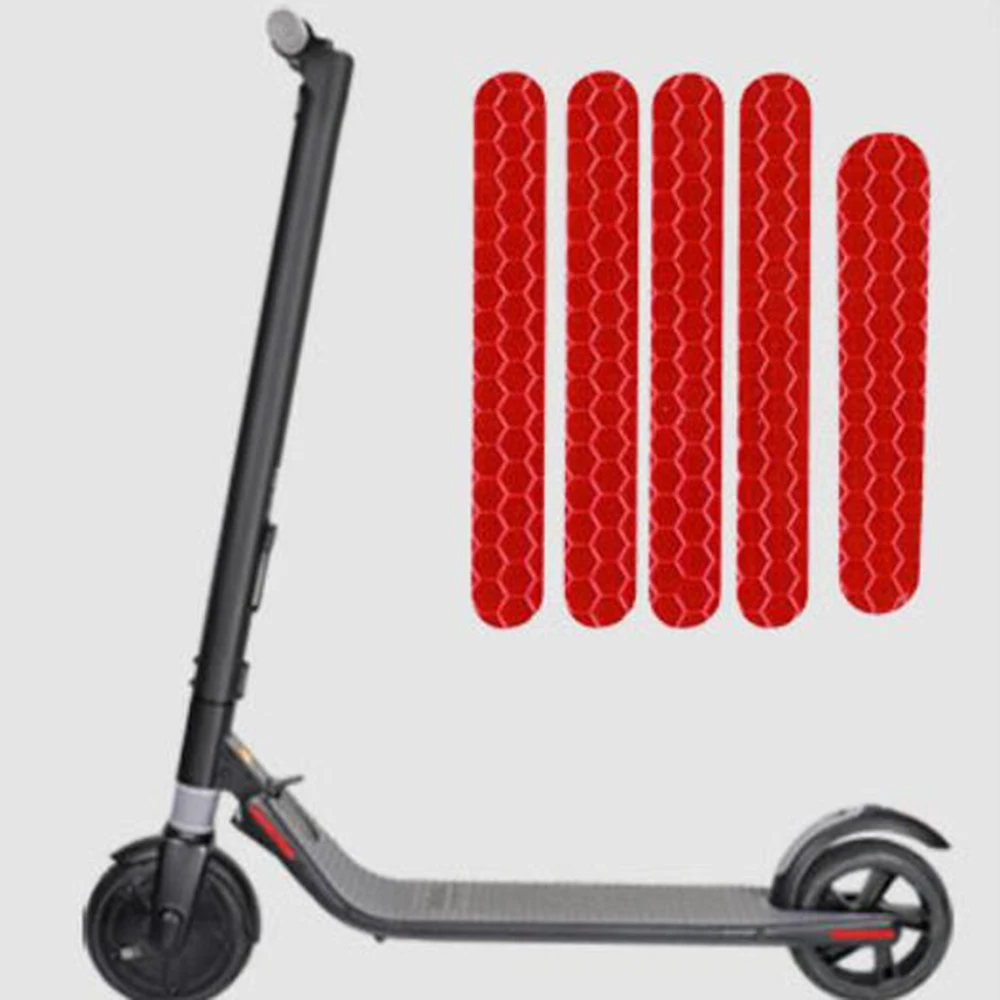 

3Pcs Sticker Scooter Fluorescent PVC Reflective Sticker Set For Ninebot Max G30 / ES1/ ES2 Body DIY Decoration