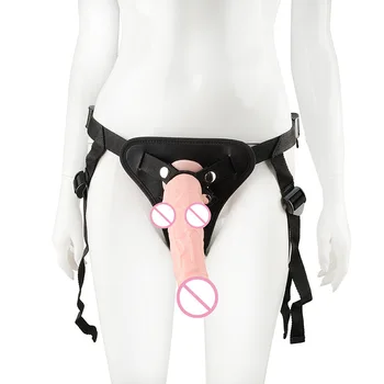 Dildo Strap on Penis Adjustable Strapon Dildo Realistic Sex Toys for Lesbian Women Couples Suction Cup Dildo Pants Sex Products 5