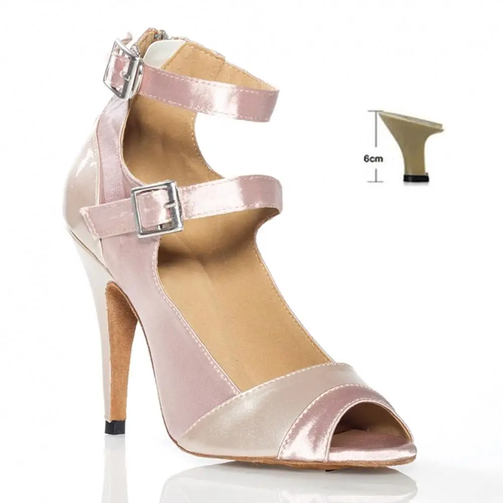 Новые женские туфли для латинских танцев, танцевальная обувь для бальных танцев, танго, сальсы, обувь для танцев на высоком каблуке,, горячая распродажа - Цвет: as picture5    6cm