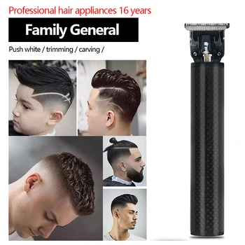 

Rechargeable Hair Clipper barber Hair Trimmer Rechargeable Electric Clippers Barbershop Cordless T-blade Baldheaded Outliner Men
