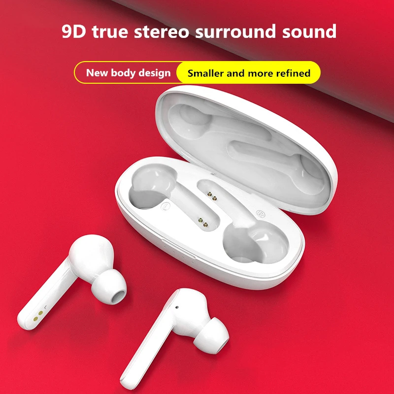 XY 7 Hi Fi Bass Sound Bluetooth 5 0 Binaural Ture Wireless Headset 9D Stereo Surround Sound Mini Touch Operation Sport Earphone
