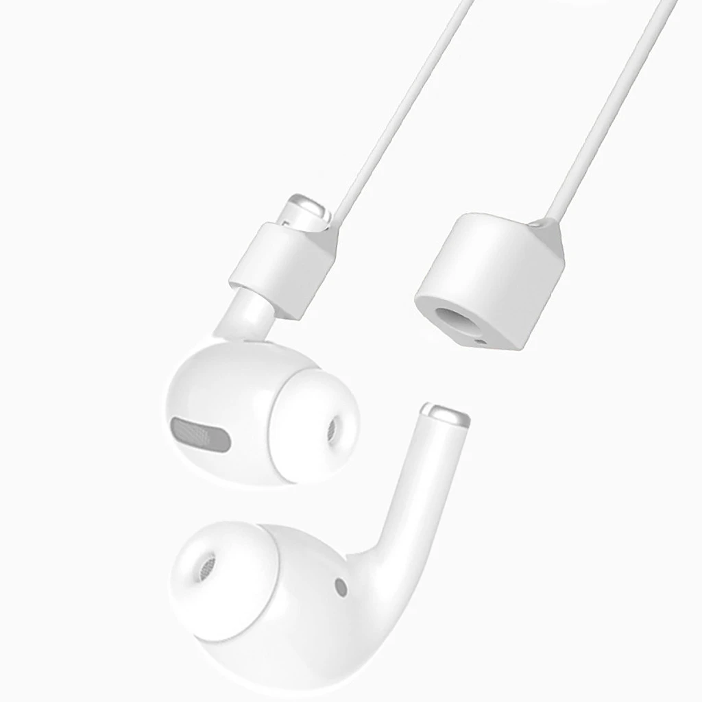 Airpods Pro tape is easy to carry beautiful anti-falling cord headphones with soft silicone People like it 1101#A