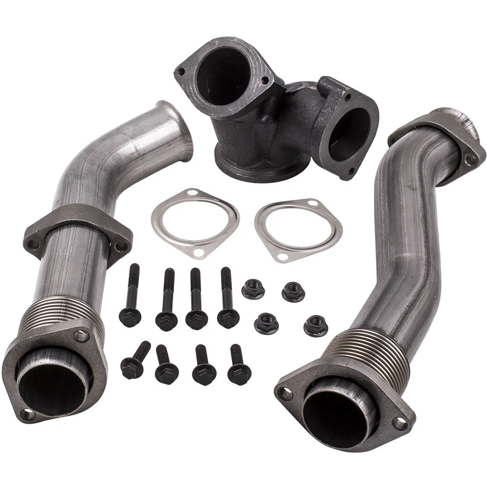 

Bellowed Up Pipes Piping For Turbo Charger 99-03 Ford 7.3 Powerstroke Diesel