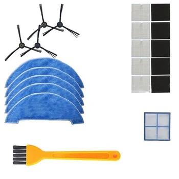 

Robot Vacuum Cleaner HEPA Filter/Side Brush/Mop for ILIFE V8S/X750/X785/V80 Vacuum Cleaner Parts