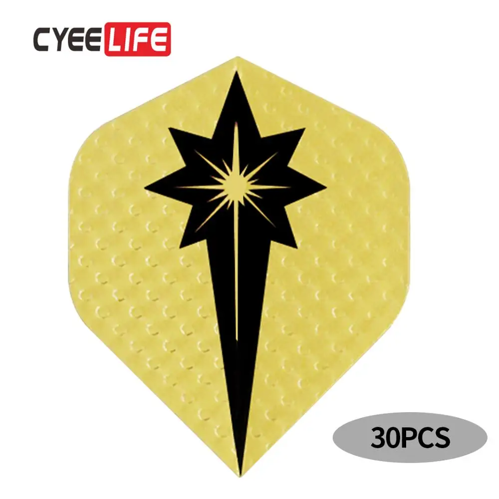 Cyeelife 30 / 60 шт Дротика хвост 3D алюминиевой фольги профессиональные аксессуары для