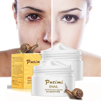 

EFERO Snail Cream Nourishing Skin Whitening Cream Moisturizing Face Cream Essence Anti-Wrinkle Beauty Deep Repair Face Care