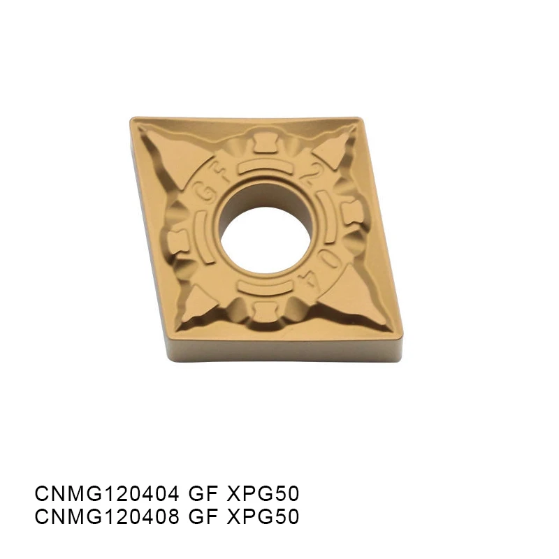 10PCS CNMG120404 Lathe Cutter Tool Steel CNMG 1204 120408 Cemented carbide External Turning Tools Turning Insert Lathe Tools