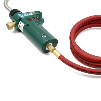 

Hot Mapp Gas Brazing Torch Self Ignition Trigger 1.5M Hose Propane Welding Heating Bbq Hvac Plumbing Jewelry Cga600 Burner