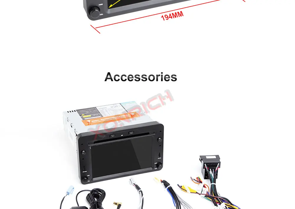 Flash Deal Xonrich 1 Din Auto Radio Android 9 For Alfa/Romeo/Spider/Brera/159 Sportwagon RAM 4G Car Multimedia Video DVD Player GPS USB DVR 21