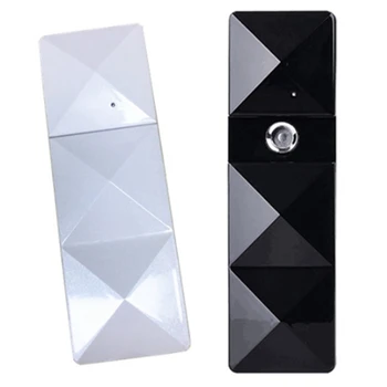 

2 Pcs Usb Nano Handy Mist Spray Humidifier Face Hydration Atomization Sprayer Skin Care Machine-White & Black