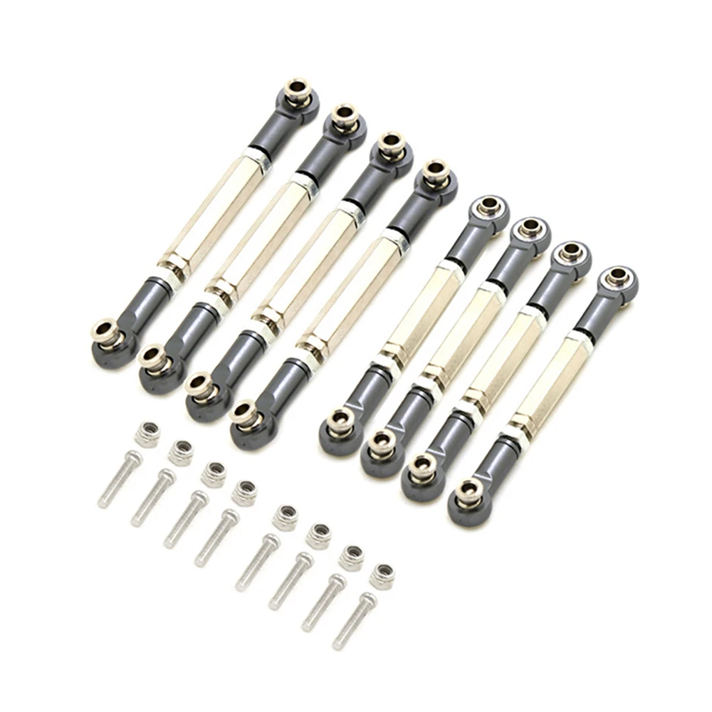 

Metal Steering Linkage Pull Rod Replacement Steering Rods for WPL MN Feiyu Pickup RC Car Upgrade Parts