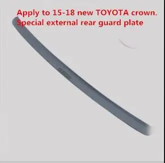 Подходит для 10-18 для TOYOTA new crown специальная задняя защитная накладка 13/14 для замены туловища - Цвет: C