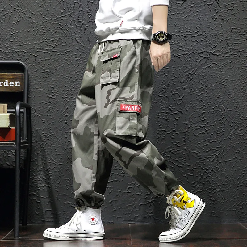 

2020 Spring Main Push Japanese-style Black Wall Large Size Camouflage Workwear Casual Pants M-5x Hk1972-