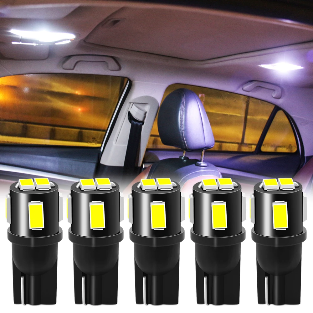 4 шт. T10 LED W5W 194 168 5630 SMD авто Led интерьер свет для mitsubishi lancer asx outlander pajero l200 Samsung QM6
