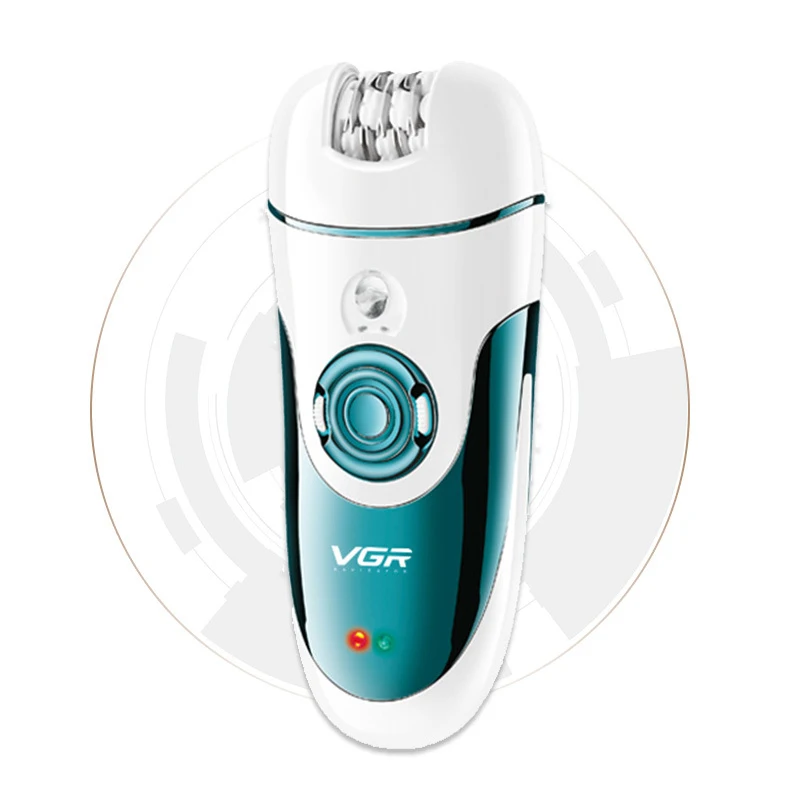 

VGR 4 in 1 Female Epilator USB Charge Hair Removal Machine Multifunctional Electric Lady Shave Clipper For Bikini Leg Armpits