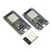 ESP32 ESP-32 ESP32S ESP-32S CP2102 беспроводной WiFi Bluetooth макетная плата Micro USB двухъядерный усилитель мощности фильтрующий модуль
