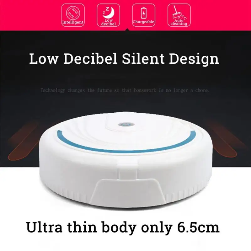 Automatic Smart Vacuum Cleaner Floor Sweeper Robot Household Cleaning Tools Dust Hair Catcher Broom Sweeper 3xAA Battery Support Automatic Smart Vacuum Cleaner Floor Sweeper Robot Household Cleaning Tools Dust Hair Catcher Broom Sweeper 3xAA Battery Support
