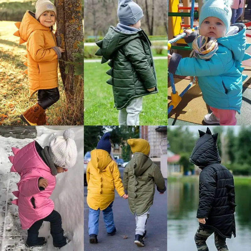 buy 1-7 Year Baby Girls Boys Parka Light Kid Jacket Hooed Down Coat Winter Children Jacket Spring Fall