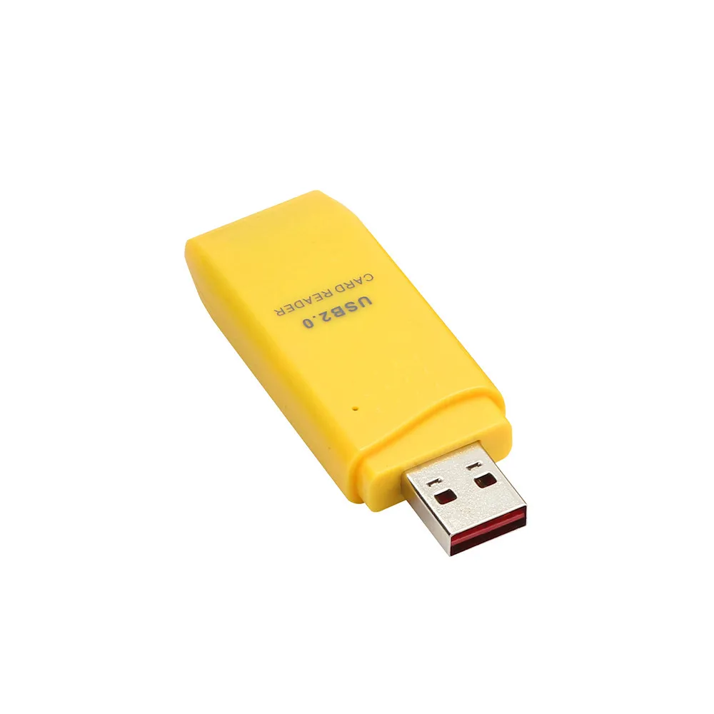 Кард-ридер Портативный высокоскоростной милый USB 2,0 Micro SD/SDXC TF кард-ридер адаптер Универсальный кард-ридер для планшета