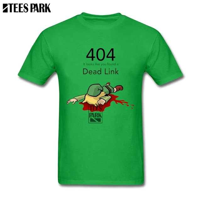Funny T Shirt Tops Error 404 Zelda Dead Link Mens White T Shirts Teenage Crew Neck Tee Shirt Geek Teenage Vintage T Shirt Quotes T Shirts Aliexpress