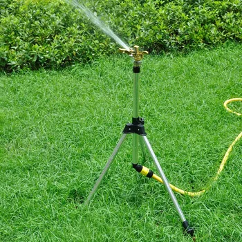 

New Garden Lawn Farmland Plant Watering Tripod Garden Watering System Kits for Farmland Lawn Plants Flower Irrigation Sprinkler