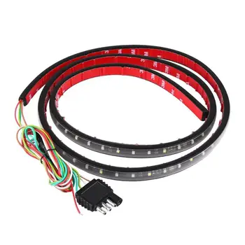 

60-Inch Ultra-Thin Red And White Bi-Color Led Pickup Truck Special Brake Steering Waterproof Safety Light Belt