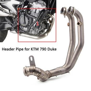 

For Yamaha MT-09 FZ09 Exhaust Pipe Motorcycle Full System Header Collectors Slip On 51 mm Escape No DB Killer Stainless Steel