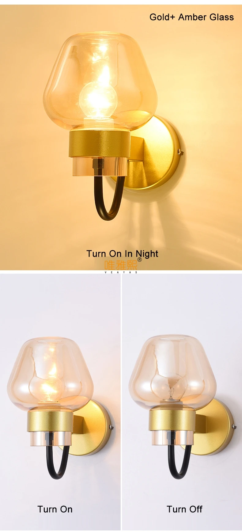 Современный 27 Светодиодный настенный светильник скандинавский стеклянный шар, настенные светильники для коридора, спальни, прикроватный светильник, настенные бра AC85-265V