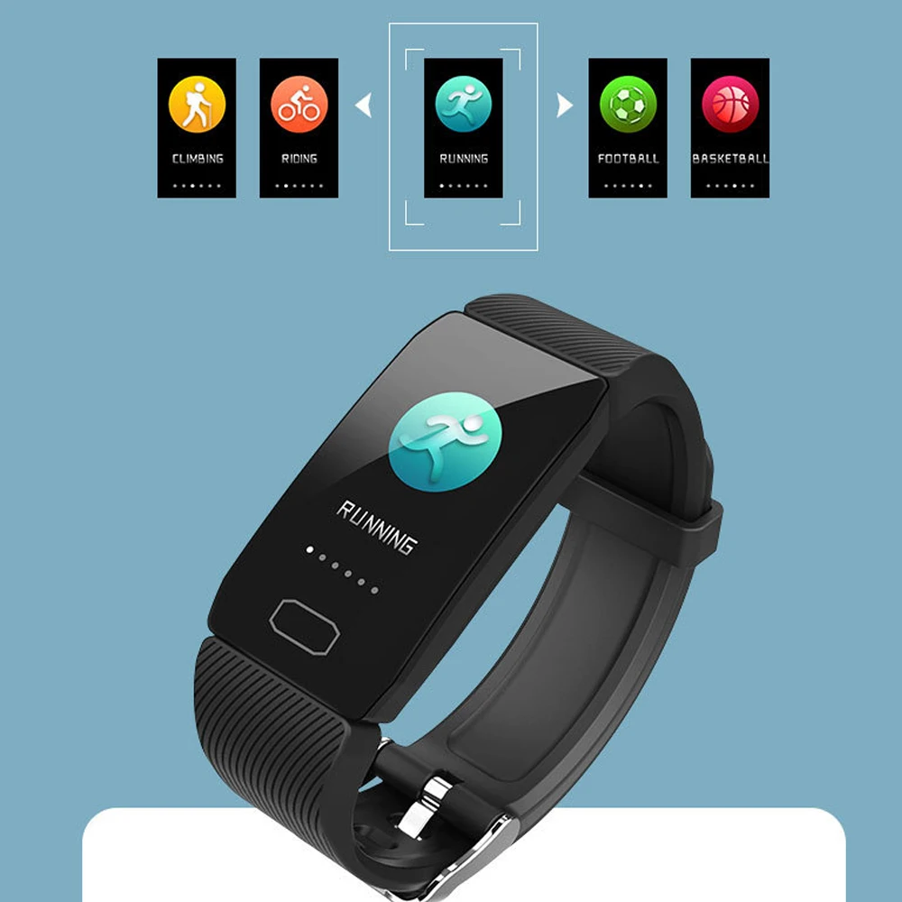 Фитнес-браслет для мужчин и женщин фитнес-трекер пульсометр спортивный монитор сна кровяное давление кислород смарт-браслет для iOS Android