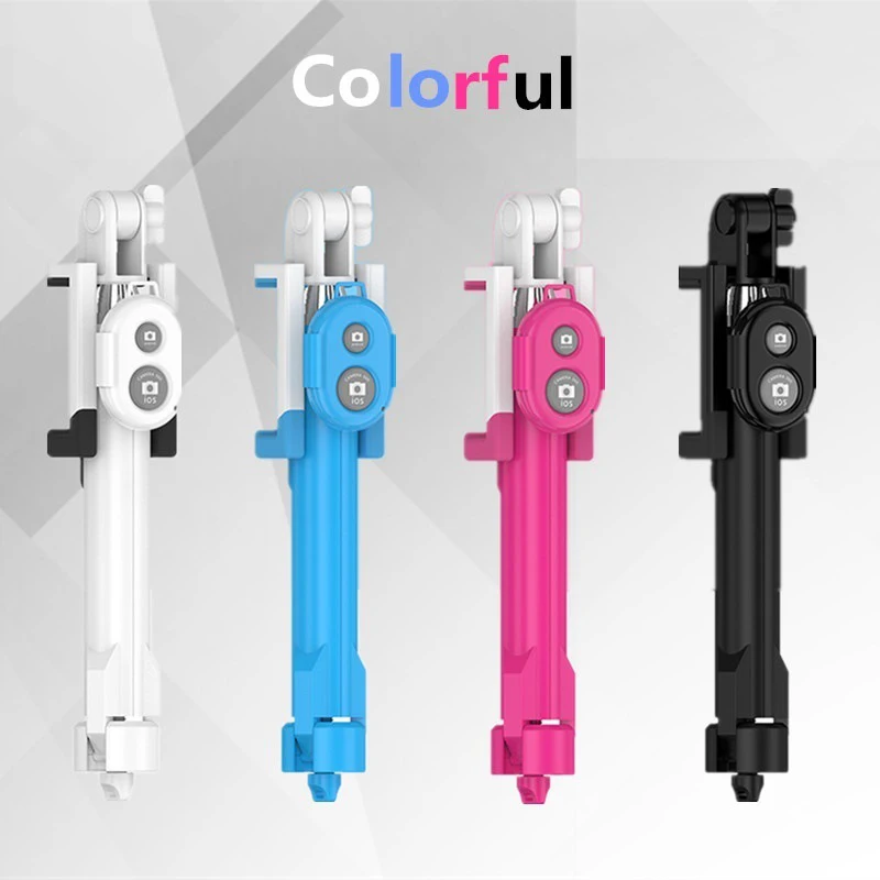 

3 in 1 Wireless Bluetooth Selfie Stick Mini Extendable Selfie Tripod with Remote Control EDF88