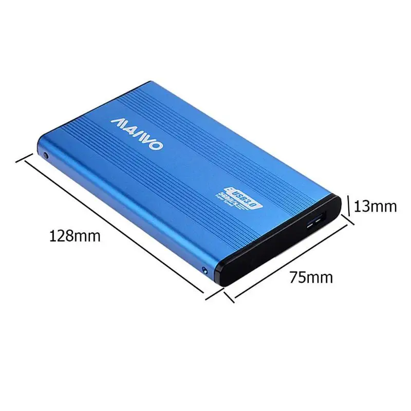 MAIWO K2501 2,5 дюйма SATA USB 3,0 SSD чехол алюминиевый сплав HDD Box 5 Гбит/с внешний жесткий диск Корпус чехол