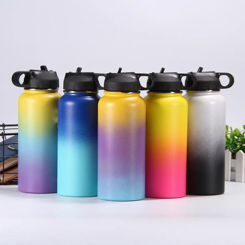 Vip18oz/32 oz/40 oz Двойная Вакуумная Изолированная бутылка для воды из нержавеющей стали с широким горлом бутылка для воды