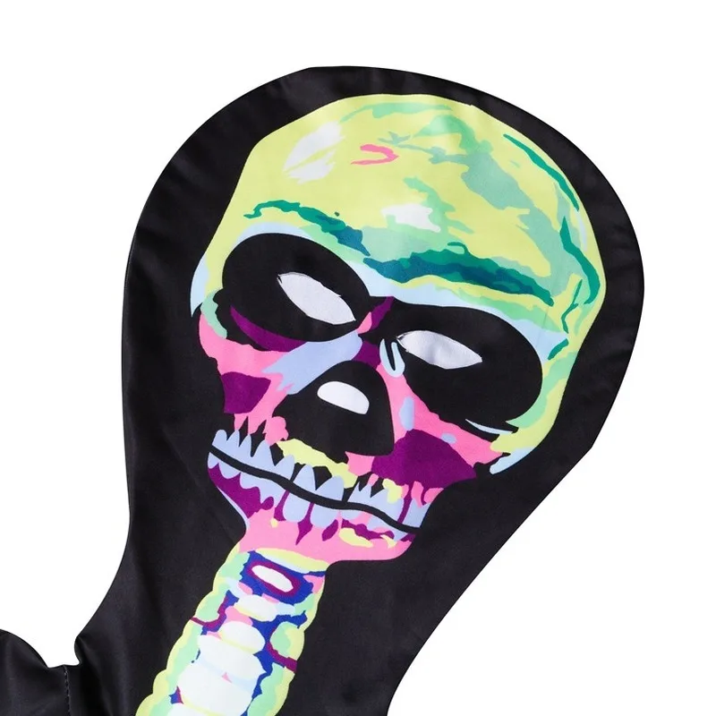 Carnival Halloween Skull Skeleton Costumes for Children Party Anime Party Fancy X-ray Skull Jumpsuit Demon Performance Costumes