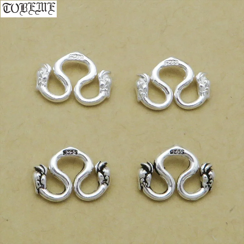 

100% 925 Silver Hooks DIY Bracelet Hook sSterling Silver Necklace Hooks Jewelry Findings Clasps and hooks