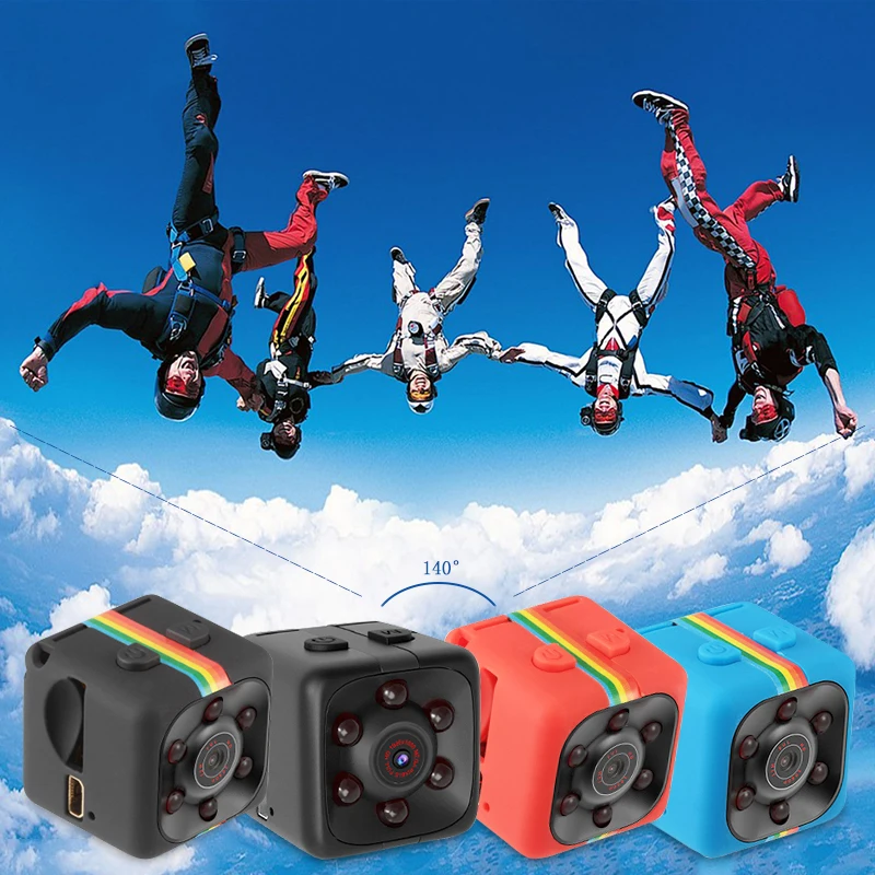 SQ11 Mini Camera 960P Sport Dv Infrared Nigh Motion Sensor Pocket Mini Camcorder Camara Espia Oculta Camera