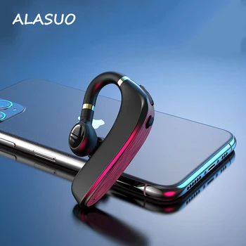

Luxury wireless earphone business headphone headset bluetooth 5.0 support two devices smart handsfree IP54 for mobile phones