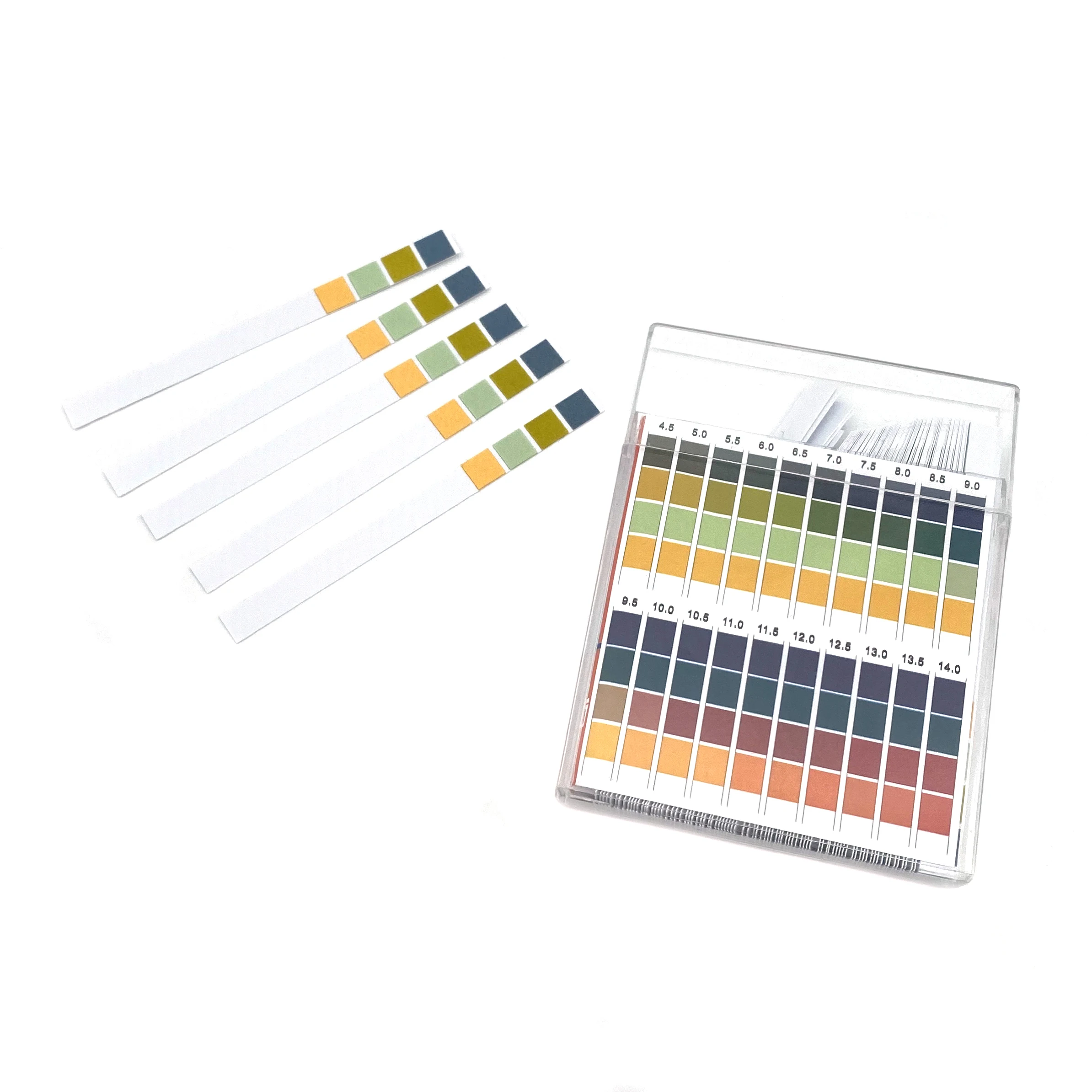 100pcs PH0-14 Test Paper Laboratory Household PH Test Strips Indicator Scientific Litmus Alkaline Acid Testing PH Test Meter 4