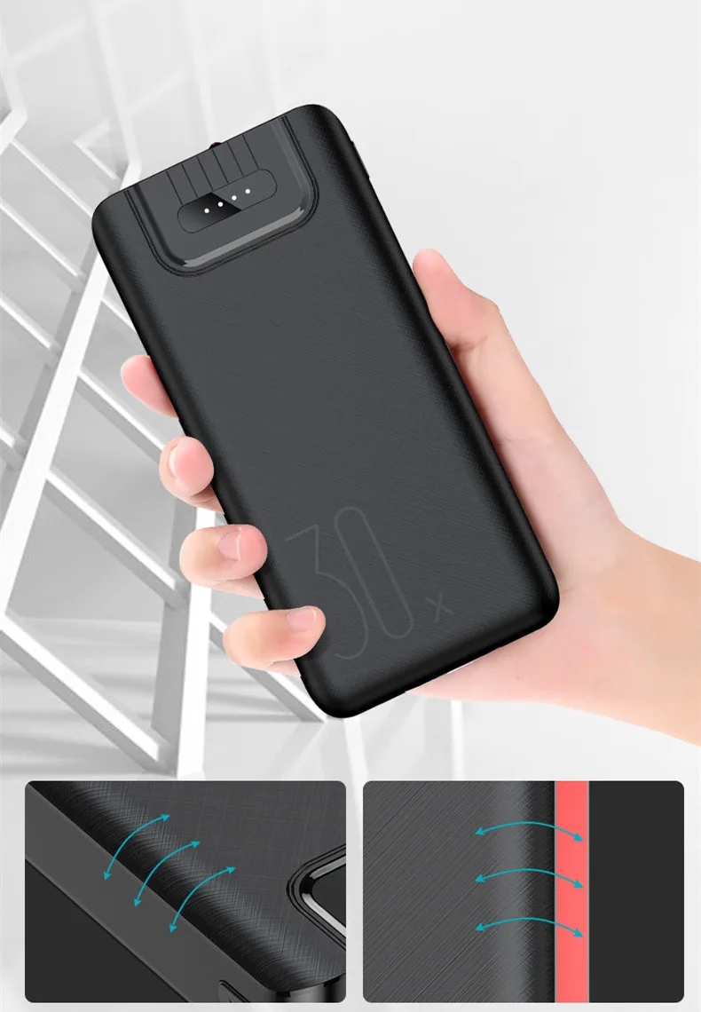 power Bank 30000mAh для Xiaomi Mi 2 USB power Bank портативное зарядное устройство Внешняя батарея повербанк для iPhone xs max s8 s9