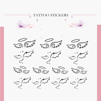 

1 Sheet Metallic Flash Temporary Tattoos Stickers Body Art