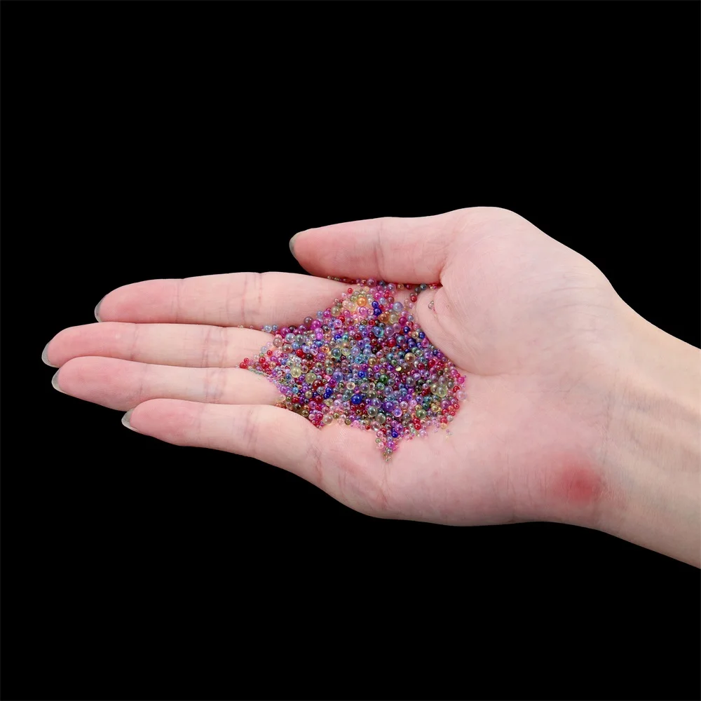 Miniature Crystal Bubble Beads