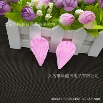 

New Products 2pcs Leaves Modeling Liquid Silicone Mold Fondant Cake Tools Cookie Imprint Double-Sided Silicone Cake Mould